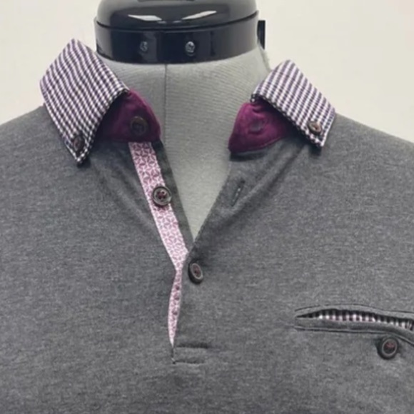 TED BAKER Cotton Short Sleeve Collared Shirt - Picture 4 of 7